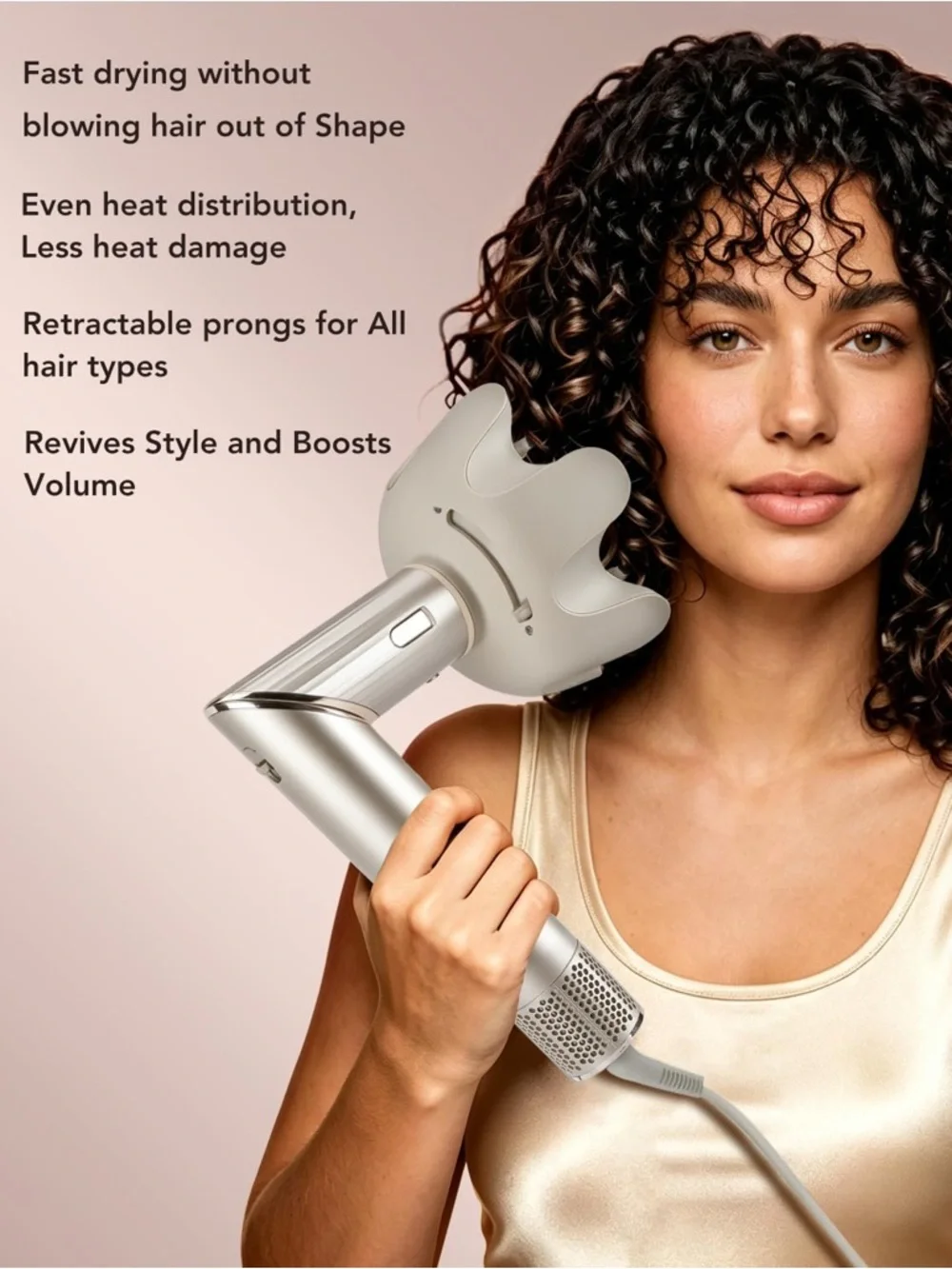 Curl-Defining Diffuser Attachment made for Shark FlexStyle HD400